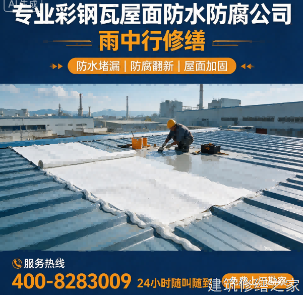 镇江2026句容市 彩钢瓦屋面防水 价格是多少钱1m²